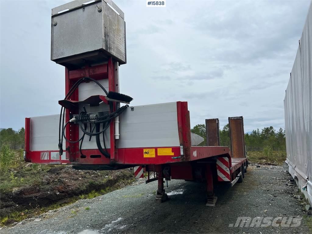 HRD Low Loader trolley w/ extension and drawbridges Andre hengere