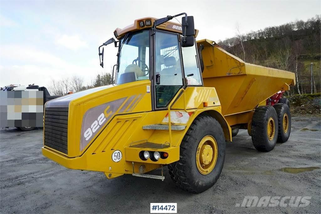 Hydrema 922C dumper WATCH VIDEO Rammestyrte Dumpere