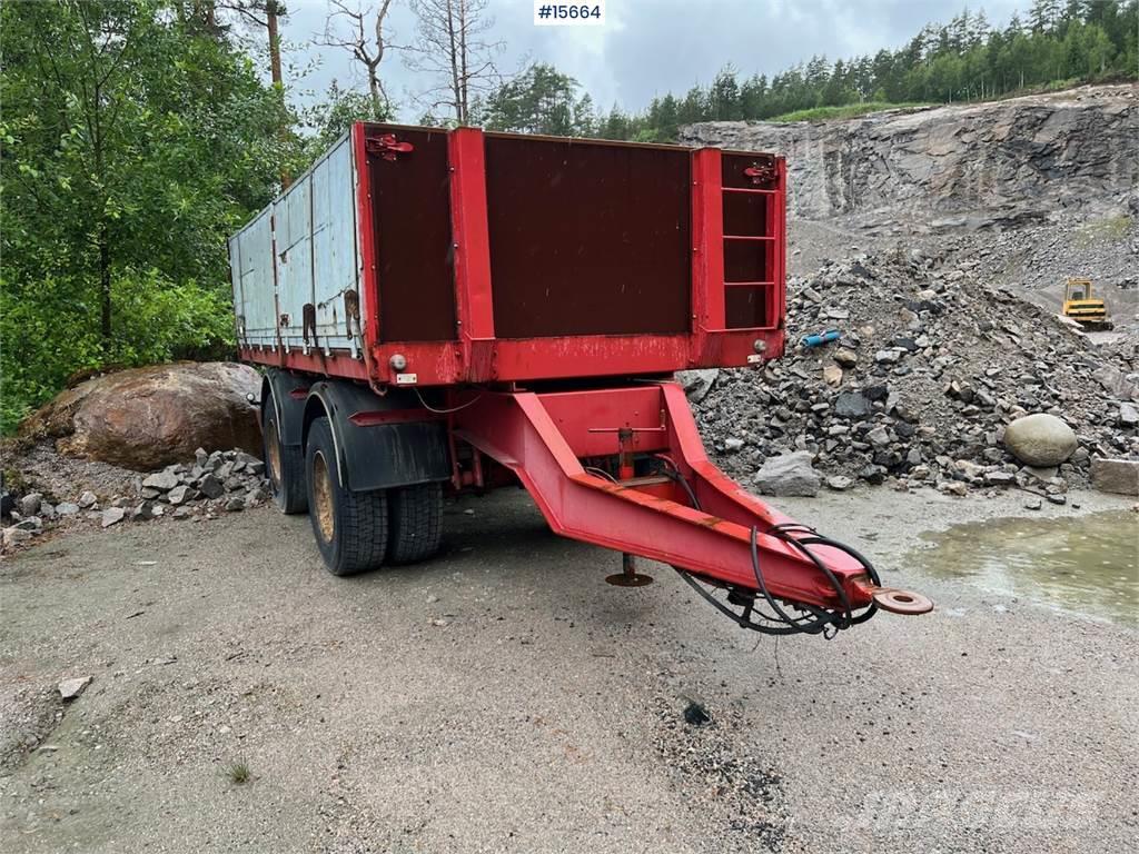 Istrail 2 axle trailer w/Aluminum limbs Andre semitrailere