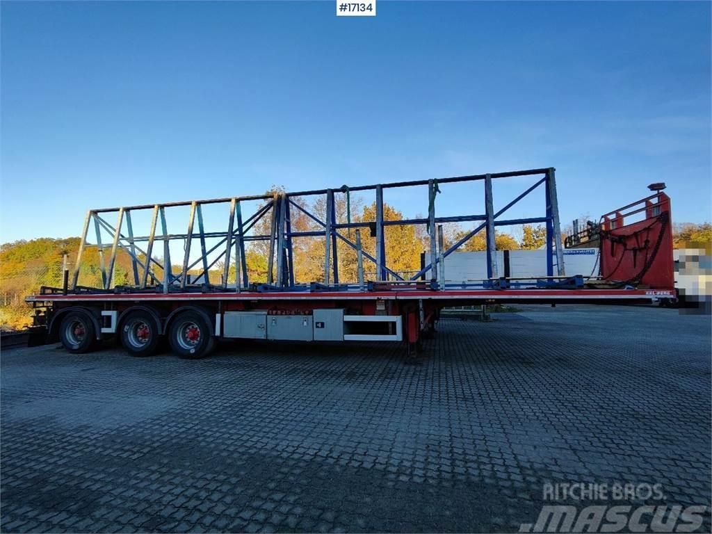 Kel-Berg Rett Semi-trailer with extension and hydraulic ste Andre semitrailere