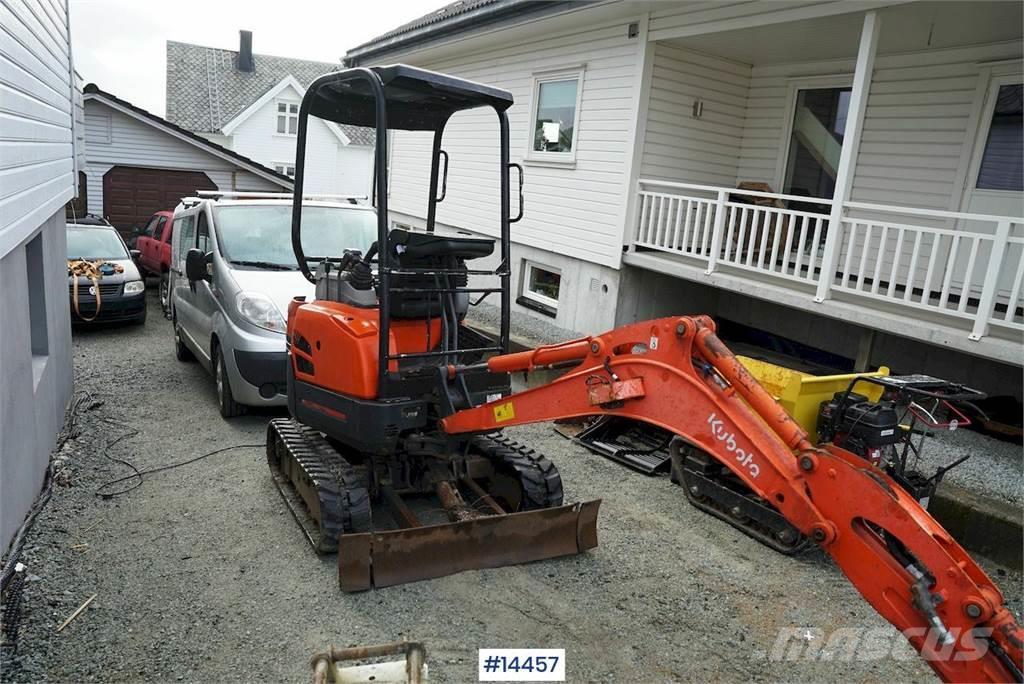 Kubota U17-3 Minigravere <7t