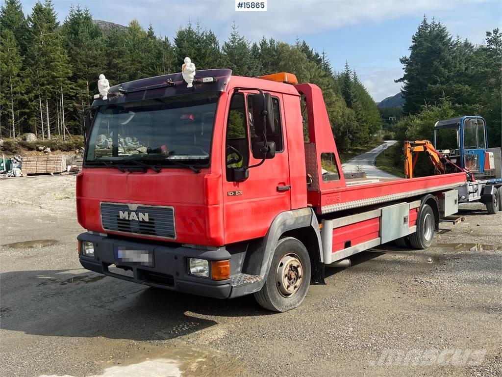 MAN 10.163 Tow truck. Bergingsbiler