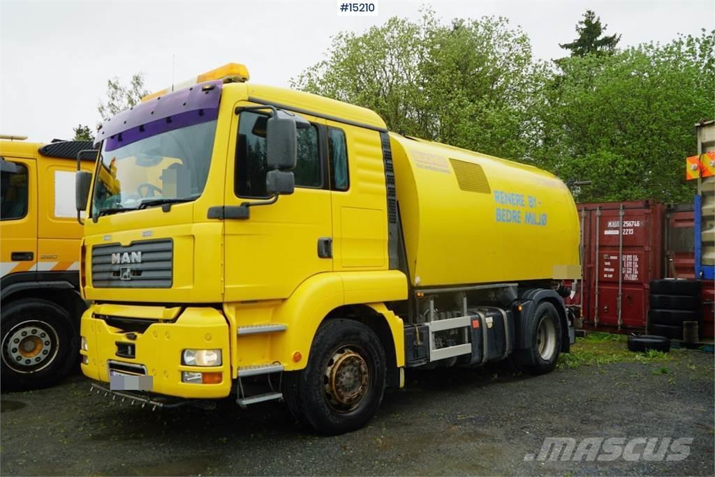 MAN 18.313 Sweeper w/ Bucher optifant 70 superstructur Feiebiler