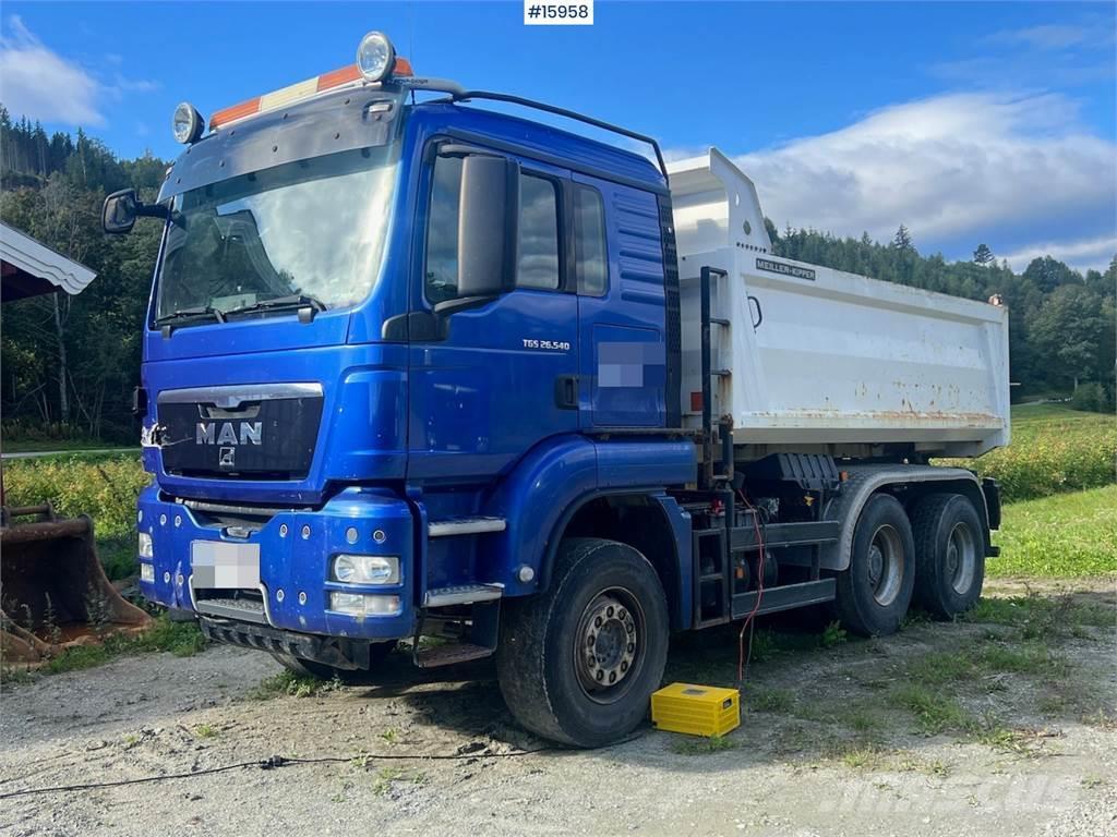 MAN TGS 26.540 6x4 Tipper Tippbil