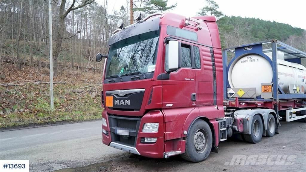 MAN TGX 28.520 Tractor w/hydraulics Trekkvogner