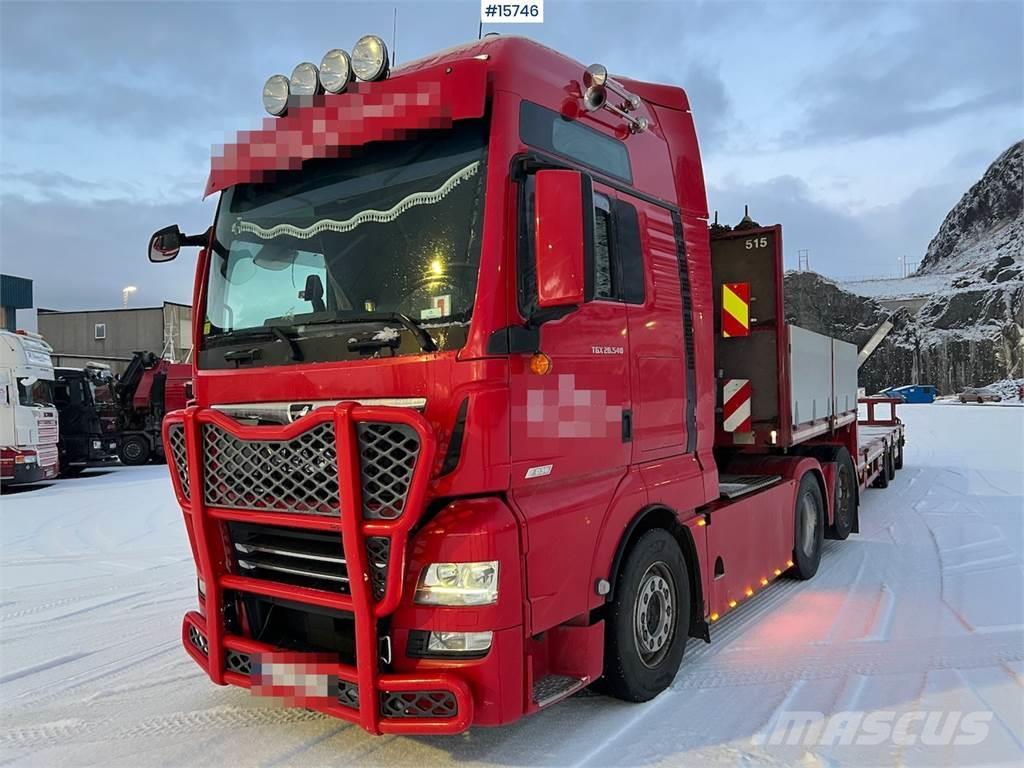 MAN TGX 28.540 tractor unit w/ 2-circuit hydraulics Trekkvogner