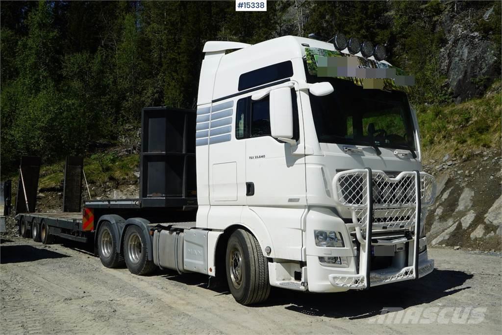 MAN TGX 33.640 6x4 tractor unit w/ hydraulics WATCH VI Trekkvogner