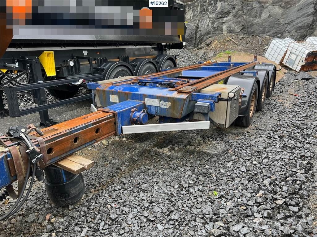 Maur triple trailer w/retractable drawbar Andre hengere