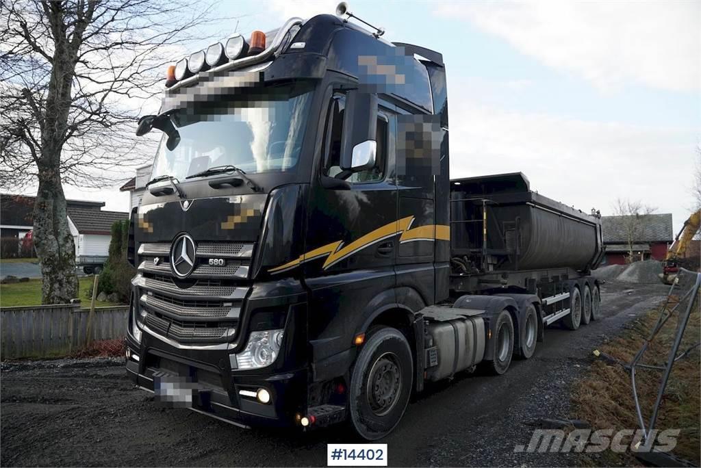 Mercedes-Benz Actros 2653 6x4 Truck w/ hydraulics. Trekkvogner