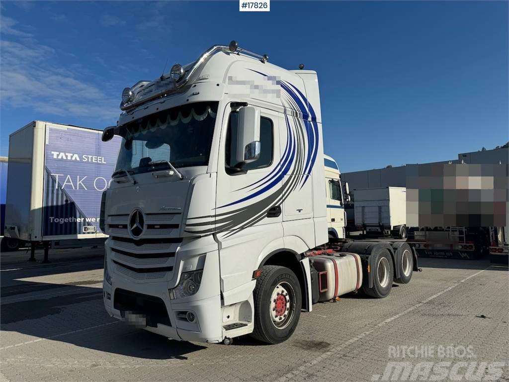 Mercedes-Benz Actros 6x2 tow truck w/ hydraulics WATCH VIDEO Trekkvogner