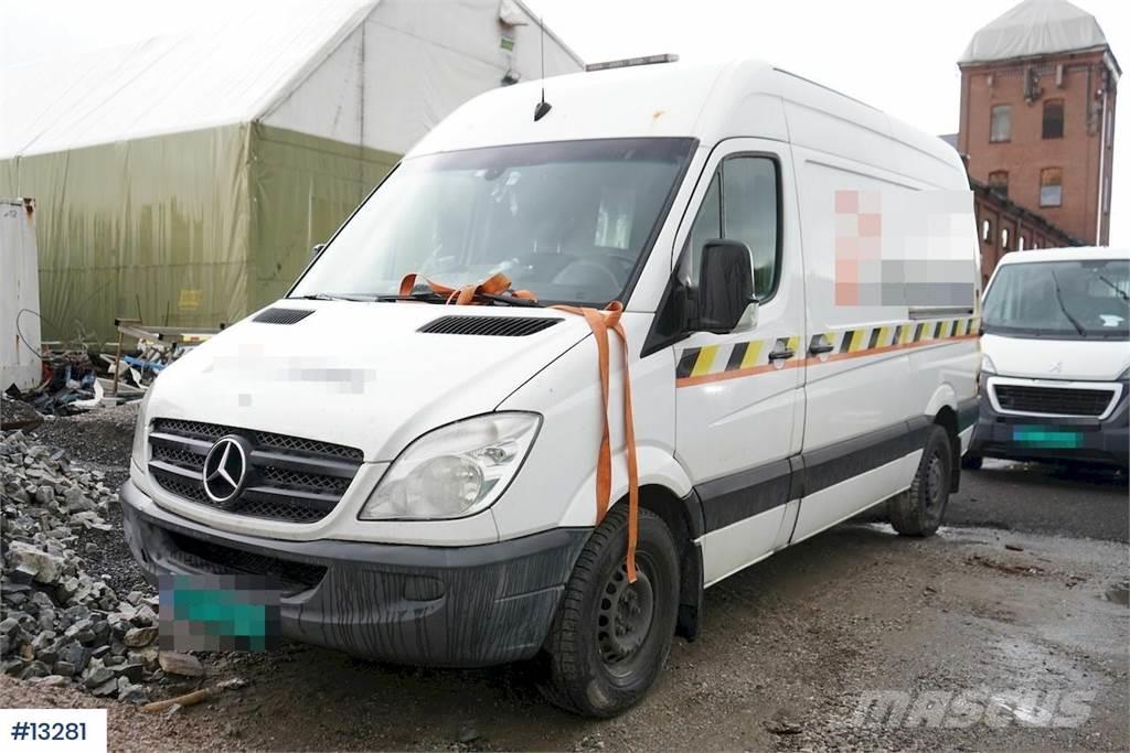 Mercedes-Benz Sprinter w/engine breakdown Varebiler