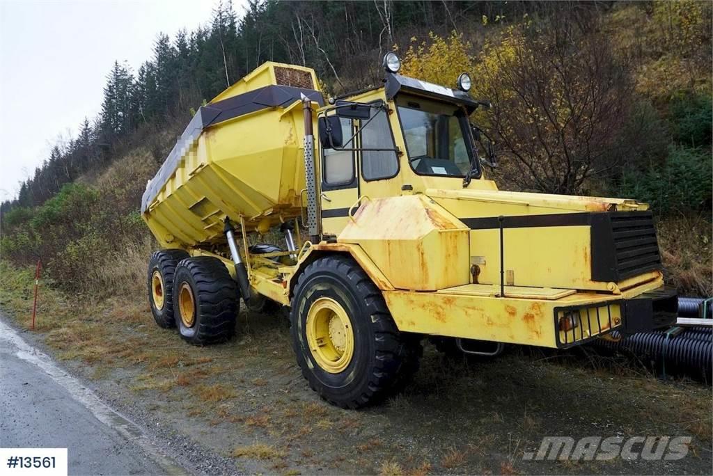 Moxy MT 30 R Dumper truck with white plates Rammestyrte Dumpere