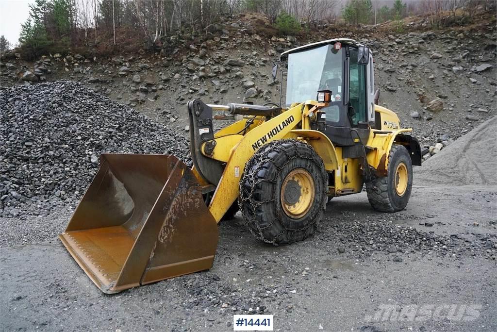 New Holland W170B Wheel Loader w/ Bucket. Hjullastere