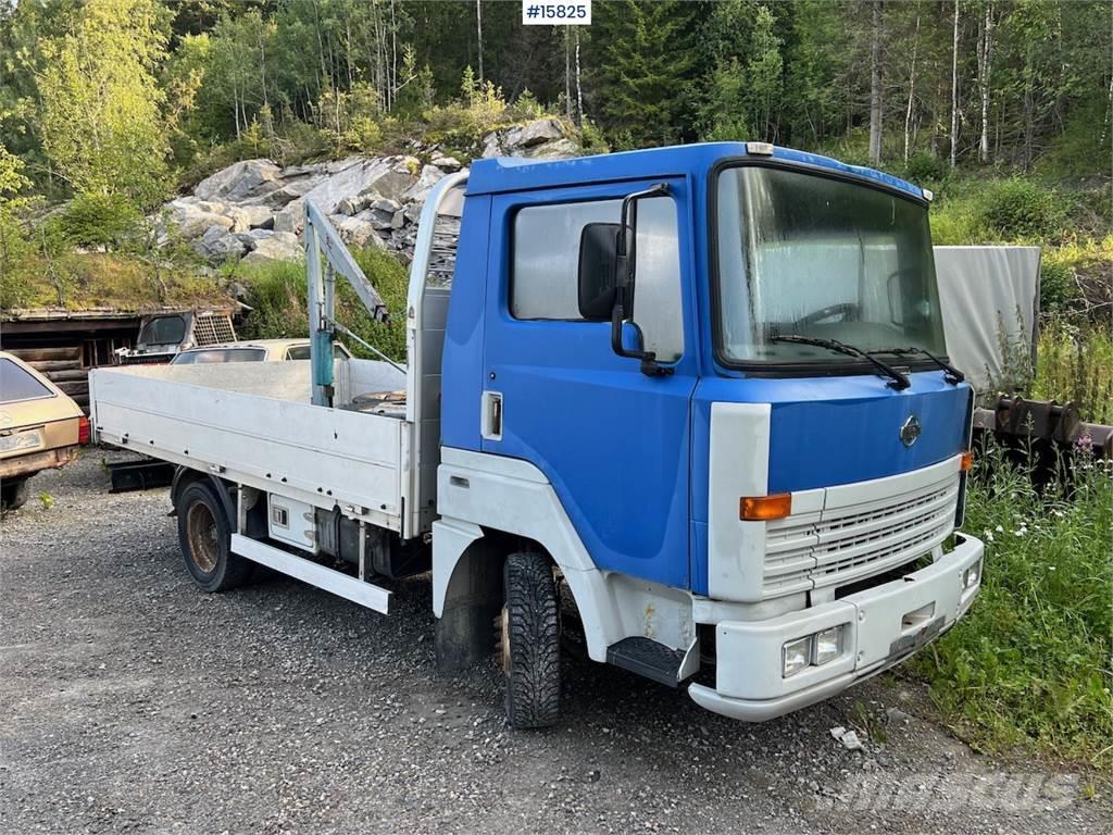 Nissan ECO-45 flatbed truck. Rep object. Planbiler