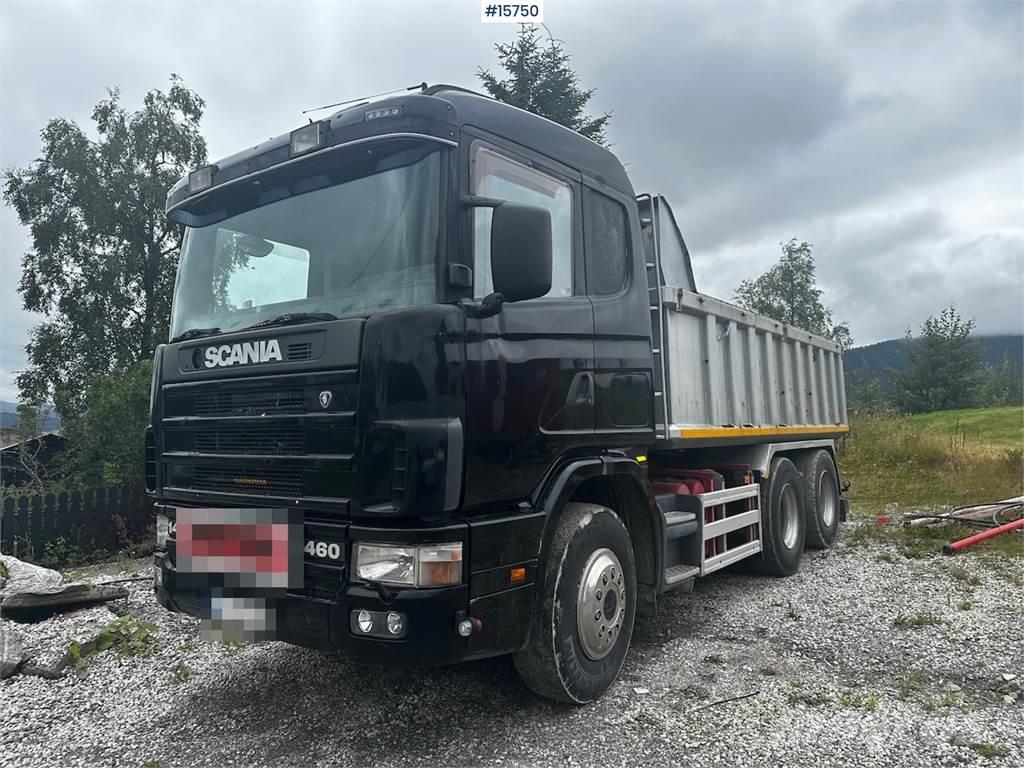 Scania 144 6x2 Tipper Truck. Tippbil