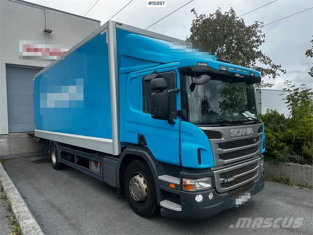 Scania P280 4x2 Van w/ full side opening. Low km. Skapbiler