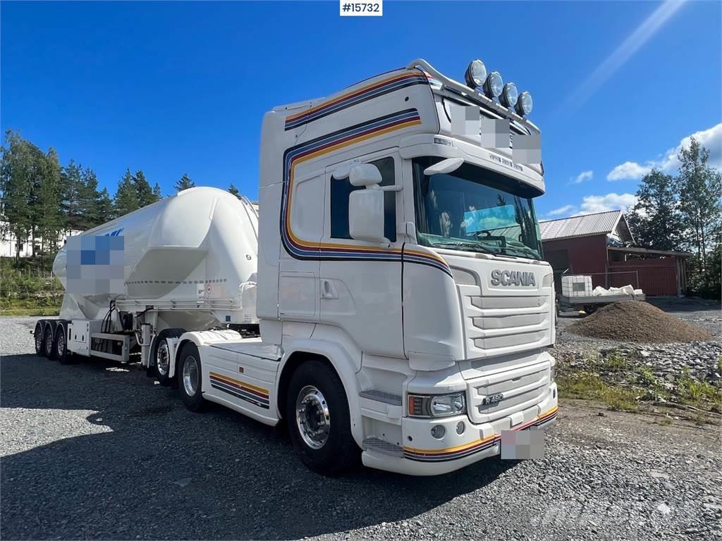 Scania R490 6x2 tractor unit. WATCH VIDEO Trekkvogner