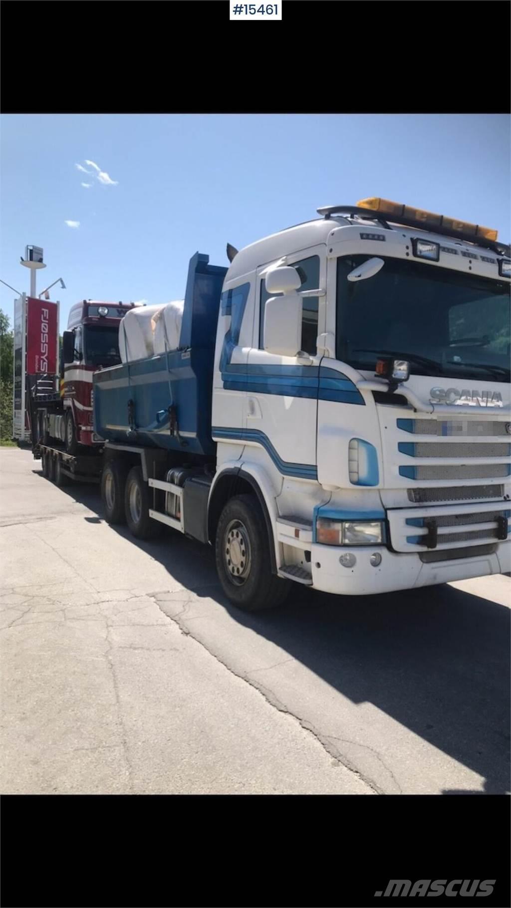Scania R560 6x4 Snowrigged Tipper Truck. Tippbil