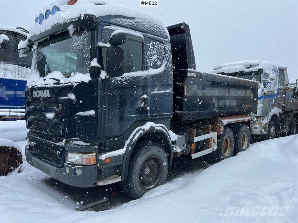 Scania R560 6x4 tipper truck Tippbil