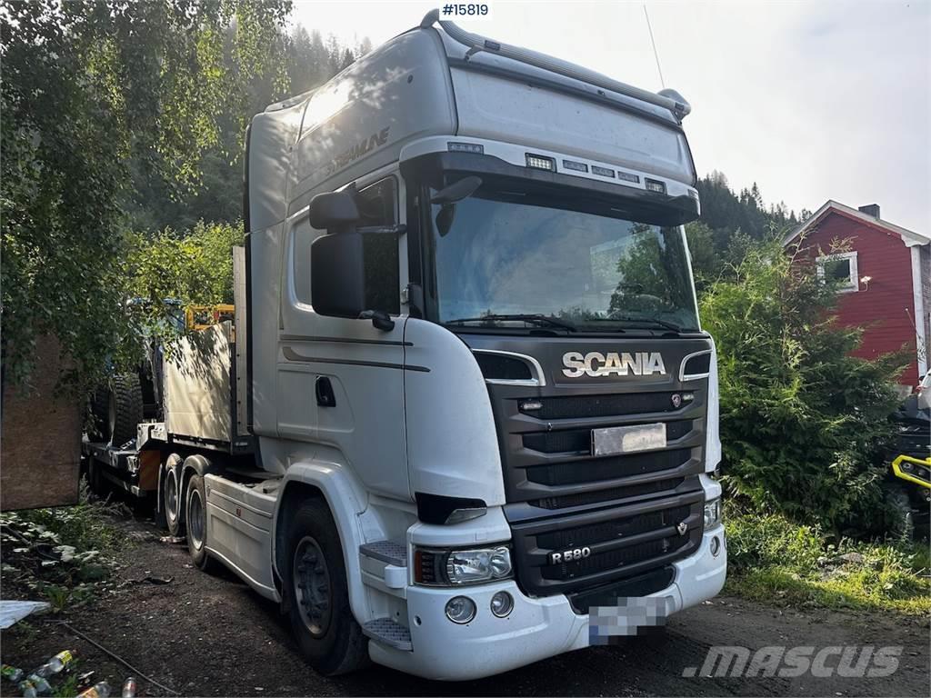 Scania R580 6x2 Truck. Trekkvogner