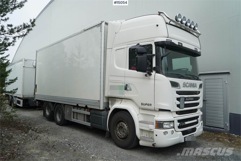Scania R580 Cabinet van w/ full side opening and Wilco ca Skapbiler