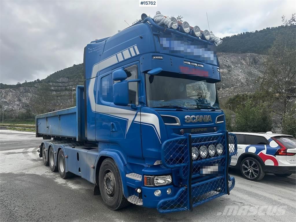 Scania R580 Tridem 8x4 Hook Truck. Euro 6. Krokbil