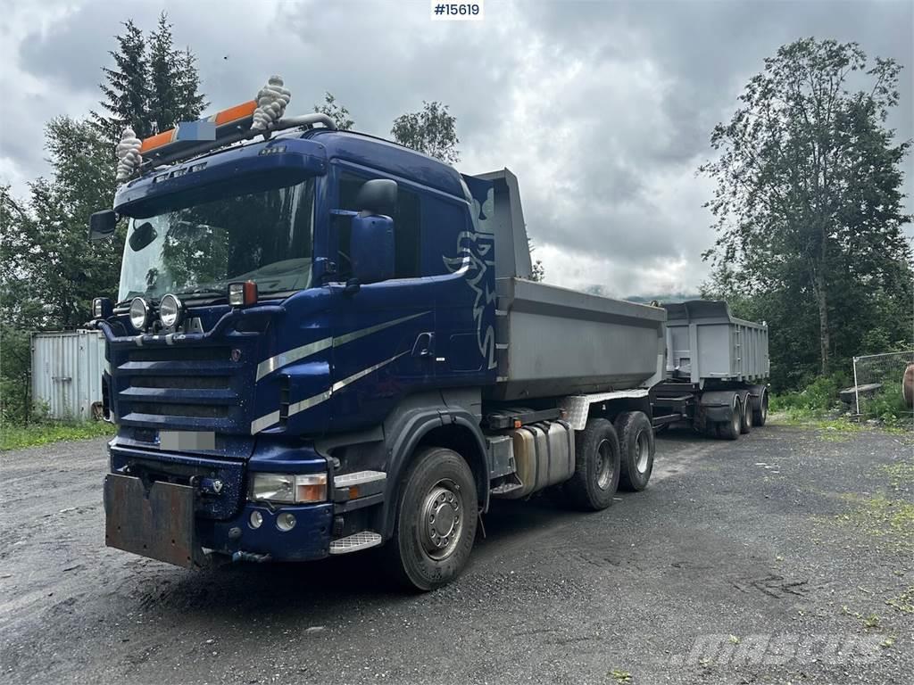 Scania R620 6x4 Plow rig Tipper w/ 1996 Trio lift. Tippbil