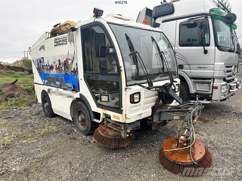  Sicas Euroclean Sweeper. Feiemaskiner