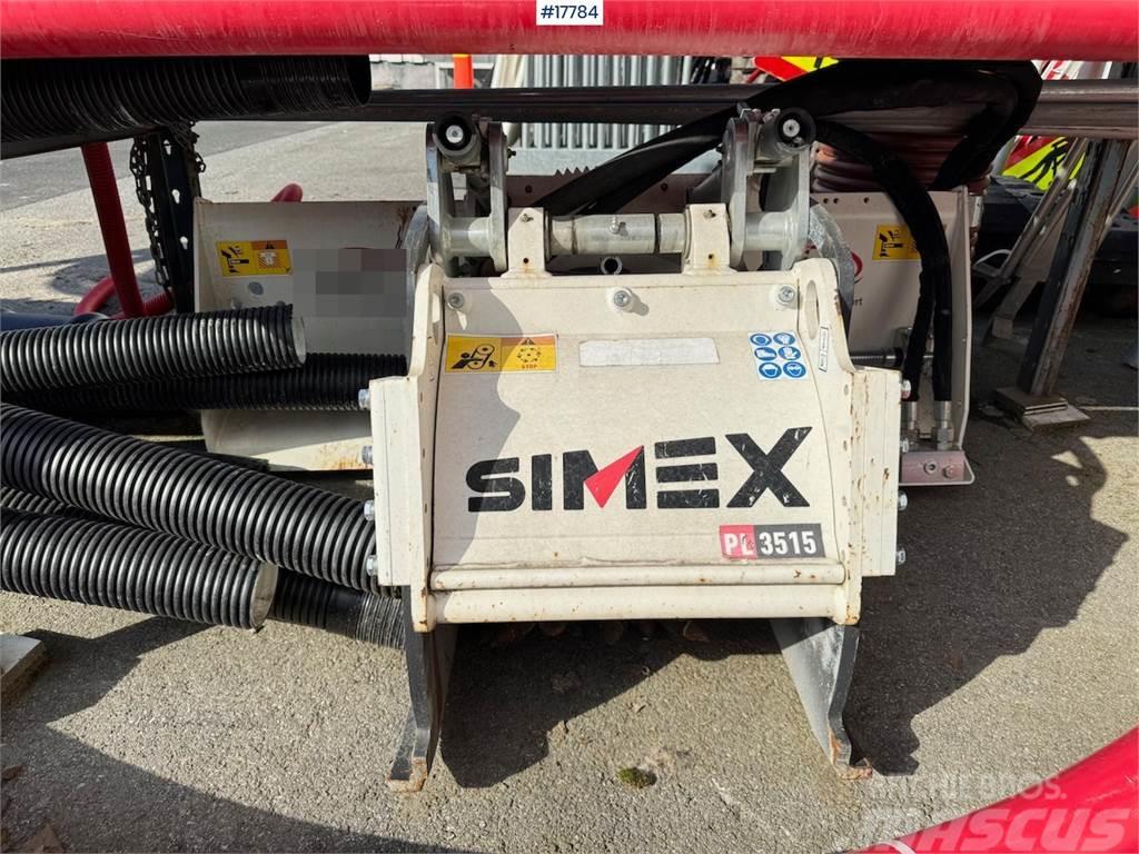 Simex PL3515 Asphalt cutter for wheel loader Other components