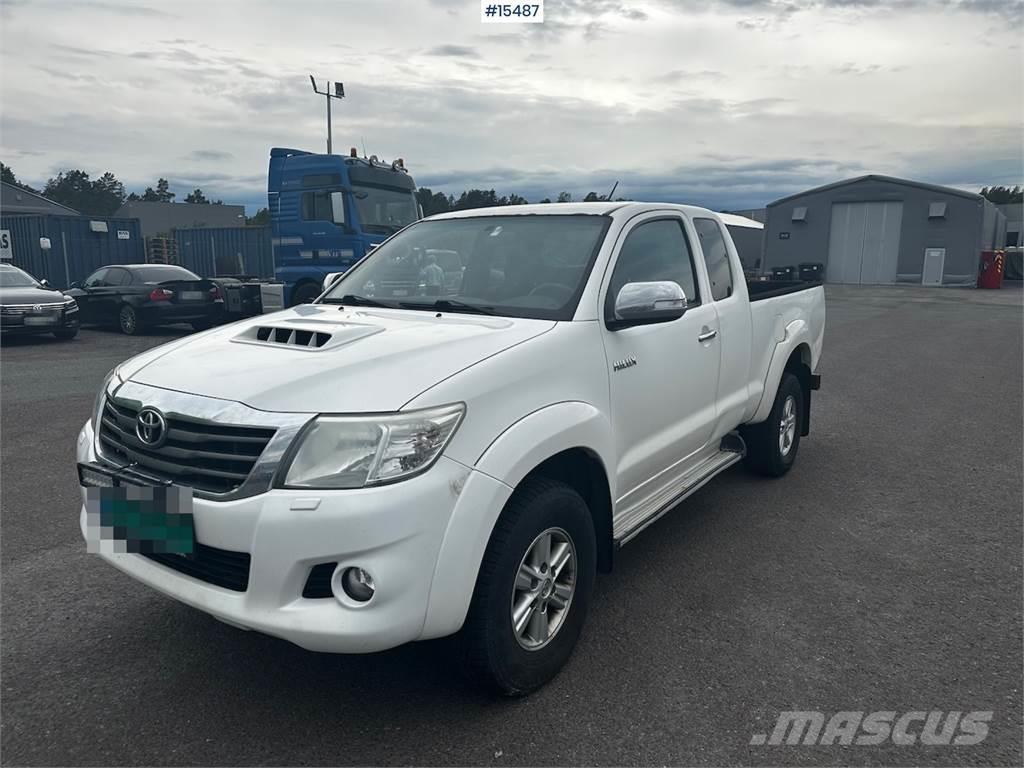 Toyota Hilux 4x4 Pickup. Varebiler