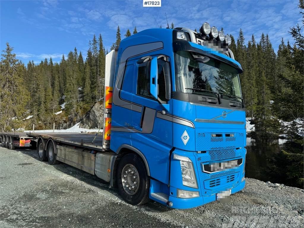 Volvo Fh 540 6x2 barrack truck w/ Trailer - bygg trailer Planbiler