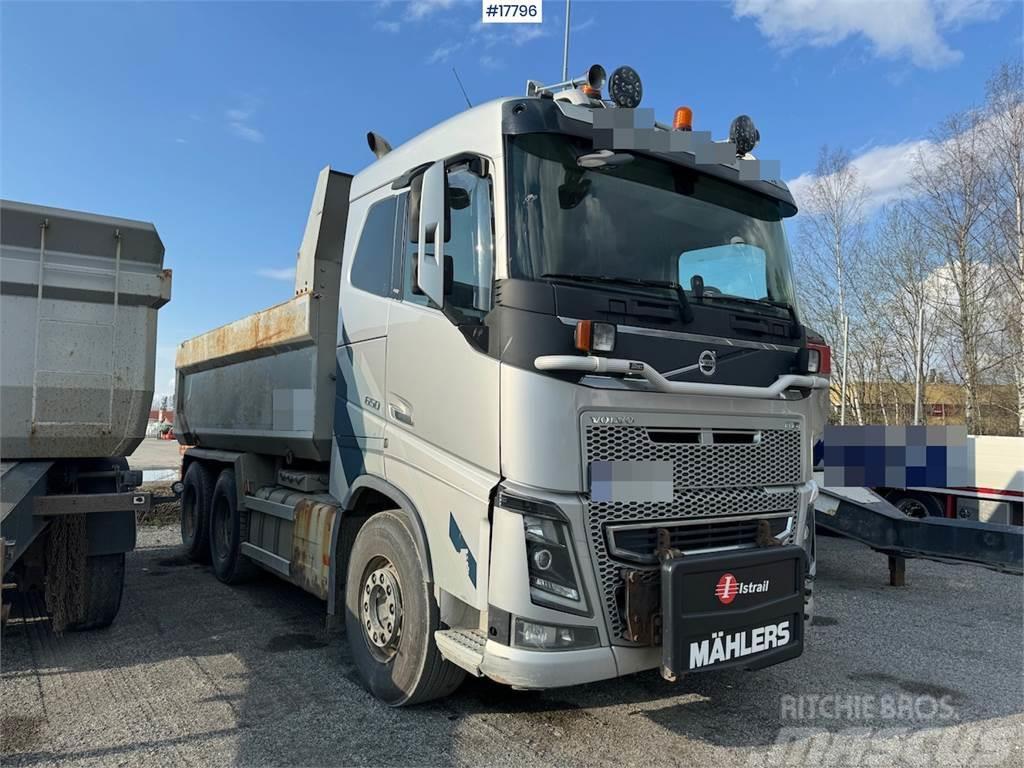 Volvo FH16 plow rigged tipper Tippbil