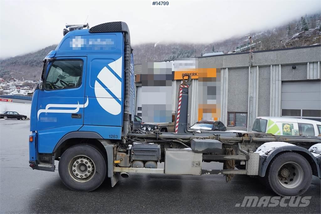 Volvo FH480 6x2 hook lift WATCH VIDEO Krokbil