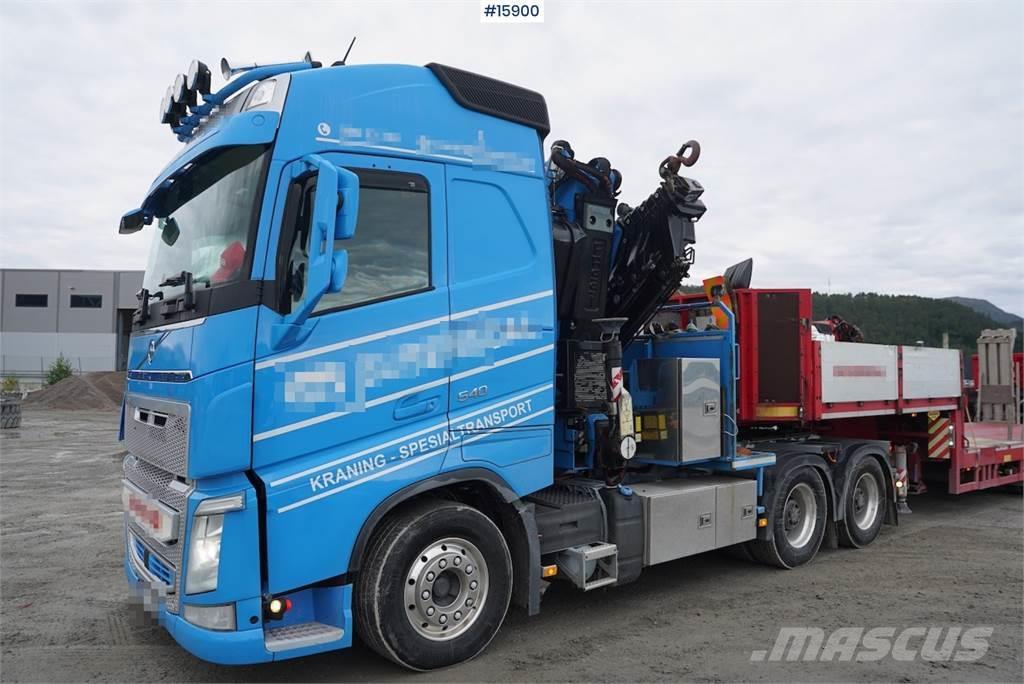 Volvo FH540 6x4 Crane Truck with Fassi 54 T/M Kranbil