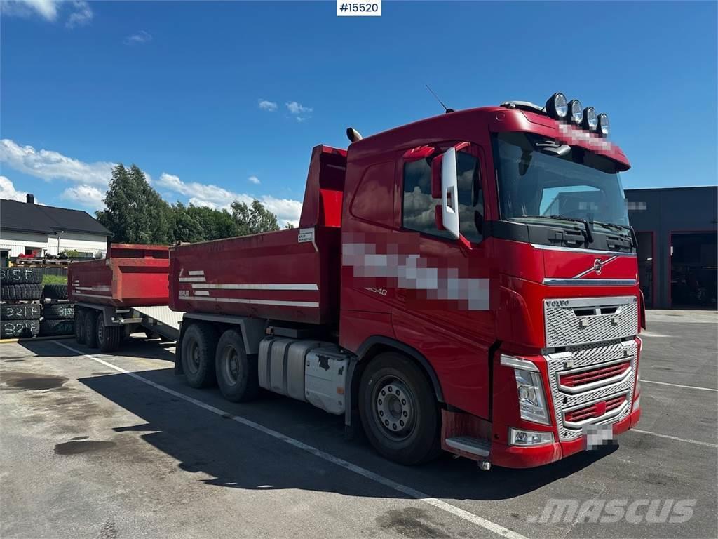 Volvo FH540 6x4 Tipper w/ Maur Triple Trailer. Tippbil