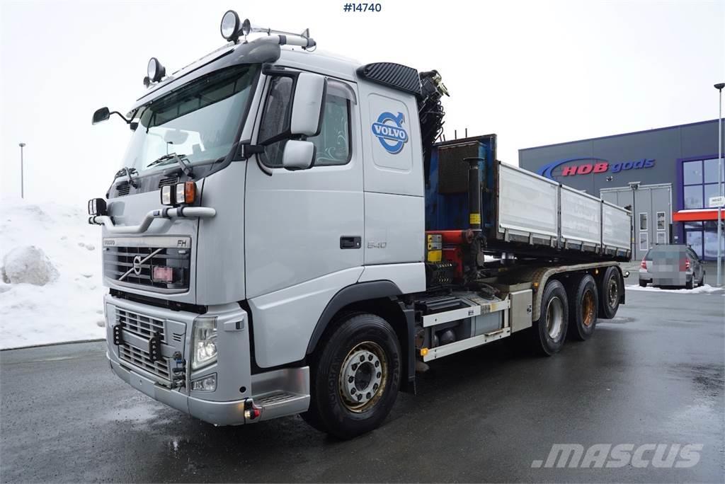 Volvo FH540 8x4 Crane truck w/ 22 t/m Palfinger crane, t Kranbil