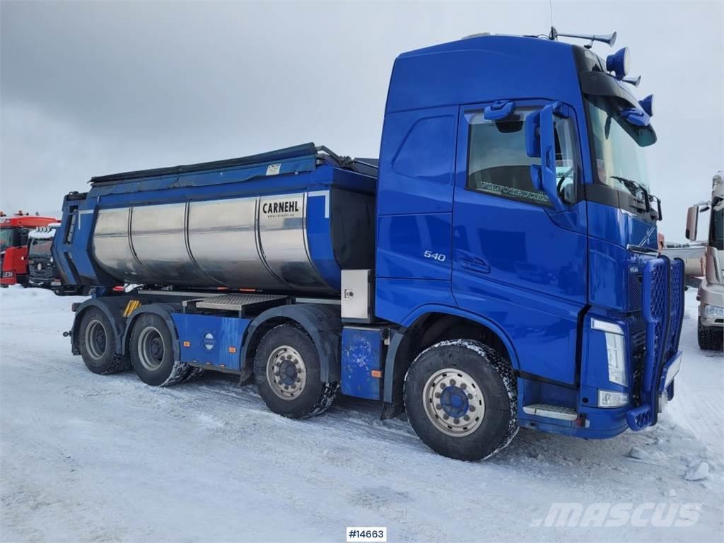 Volvo FH540 8x4 Tipper truck w/ Carnehl kombi tub. reuph Tippbil