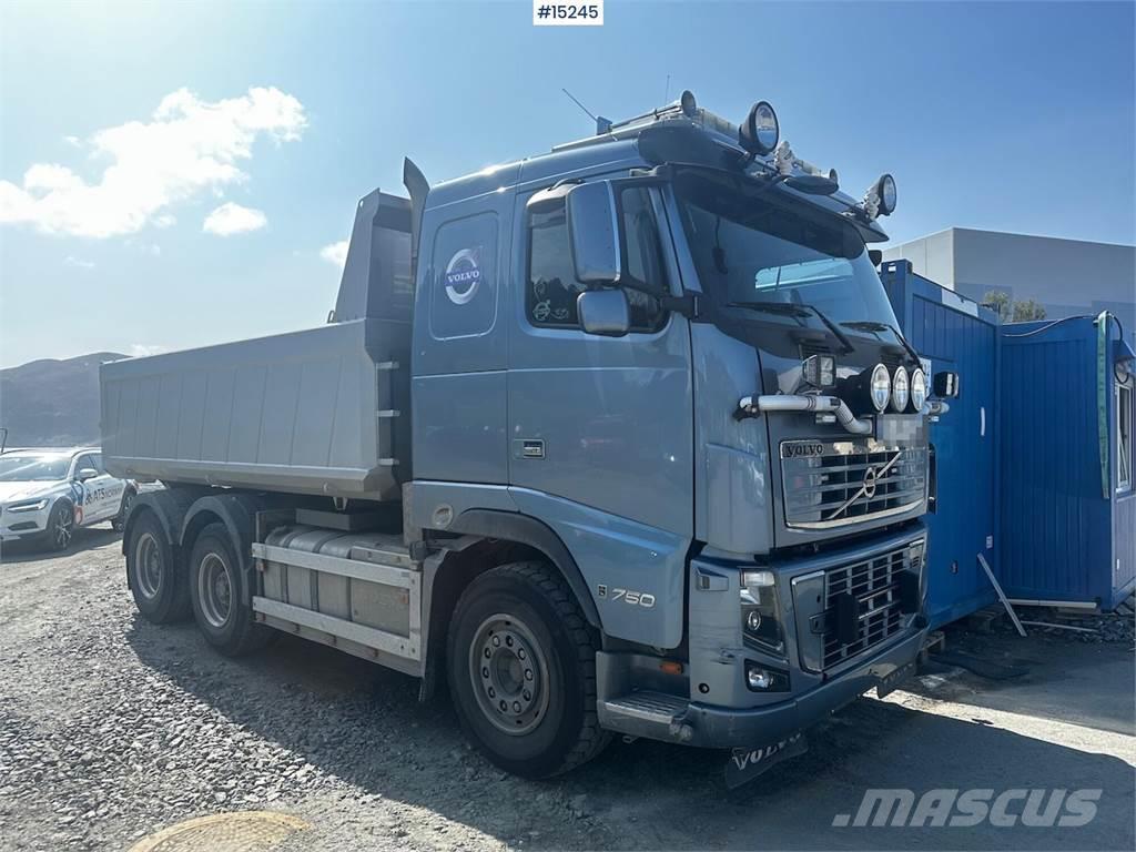 Volvo FH750 6x4 Snowrigged Combi truck w/ 2000 Damm Mach Tippbil