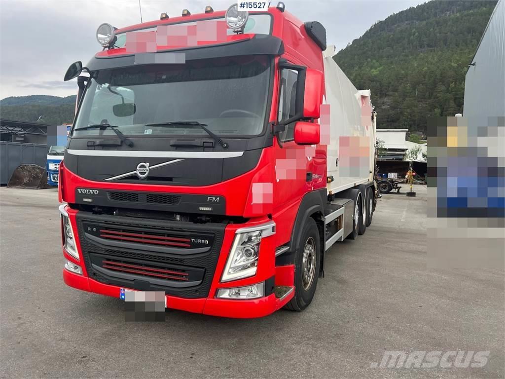 Volvo fm420 8x2 waste disposal truck w/1 25cm3 chambered Renovasjonsbil