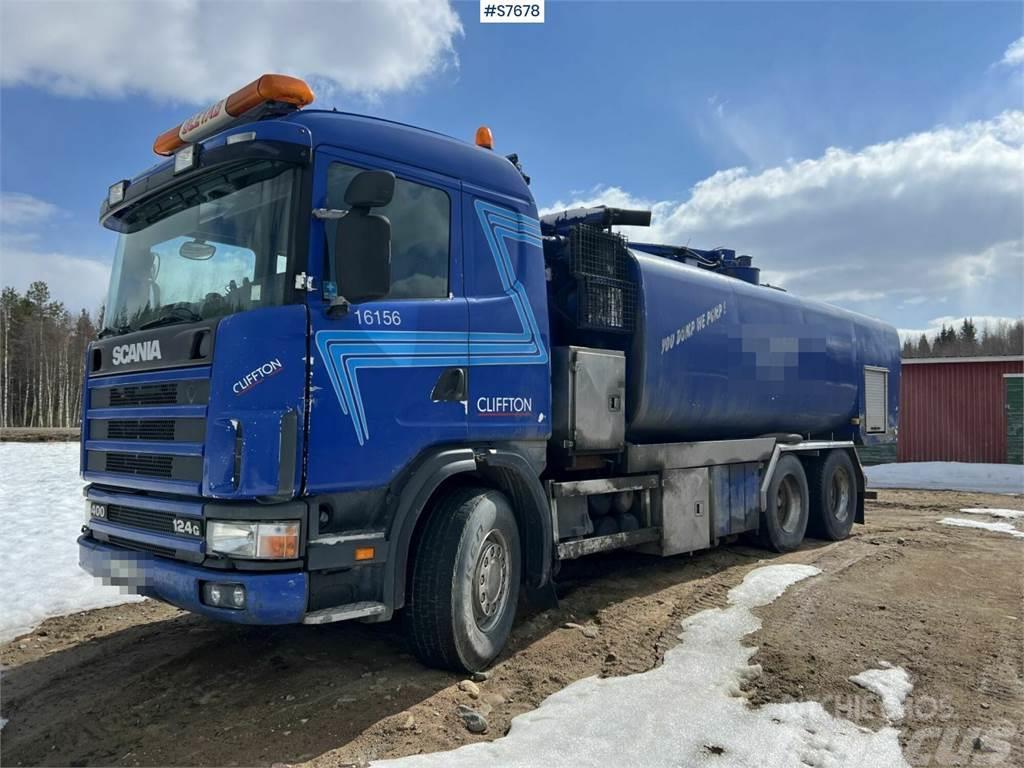 Scania R124 G 6x4 Combi truck, suction truck Other trucks