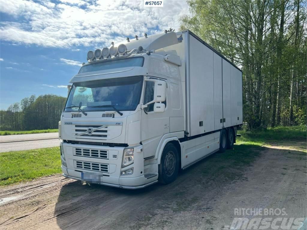 Volvo FM 6x2 Box truck with openable left side and tail  Skapbiler