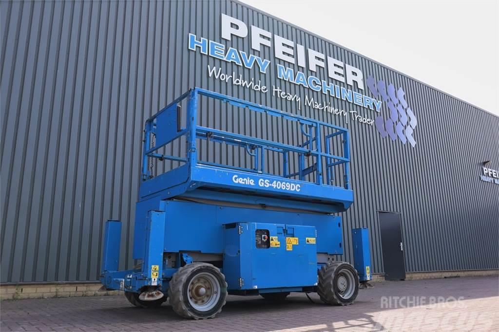 Genie GS4069DC Electric, 14m Working Height, 363kg Capac Sakselifter