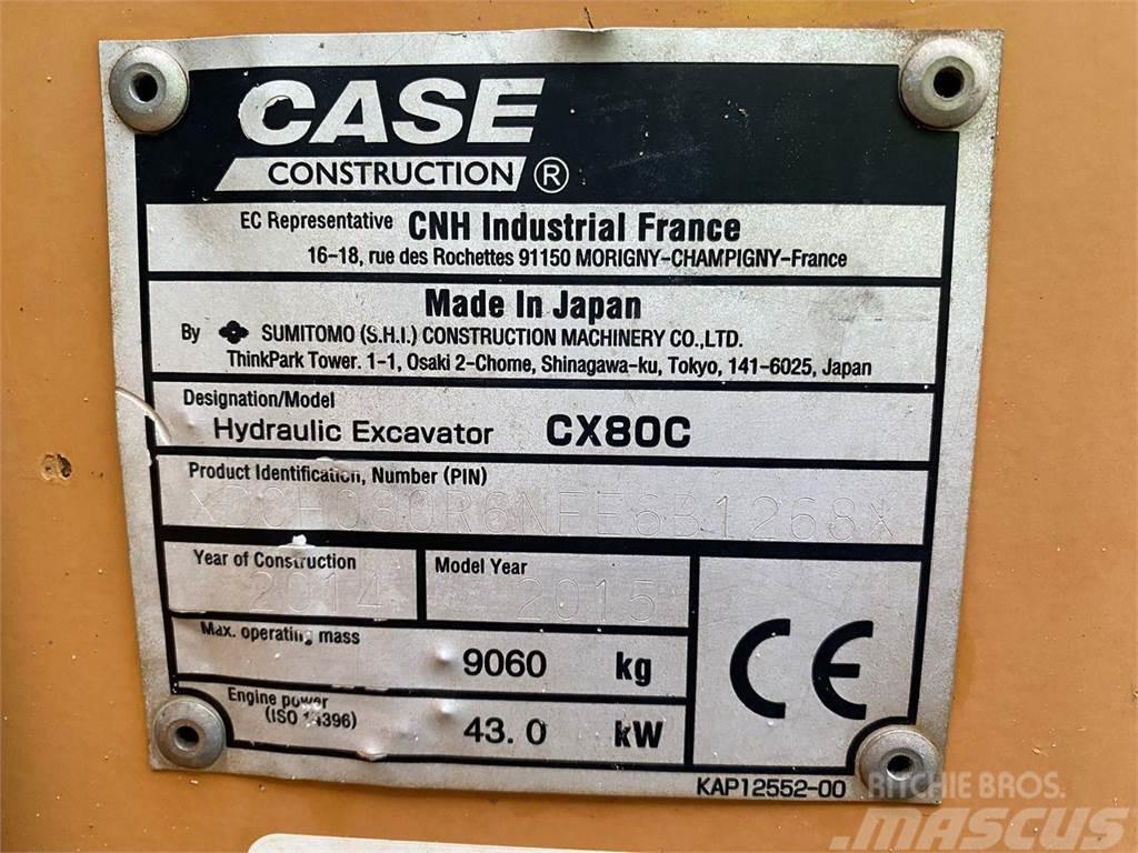 CASE CX80C Hjulgravere