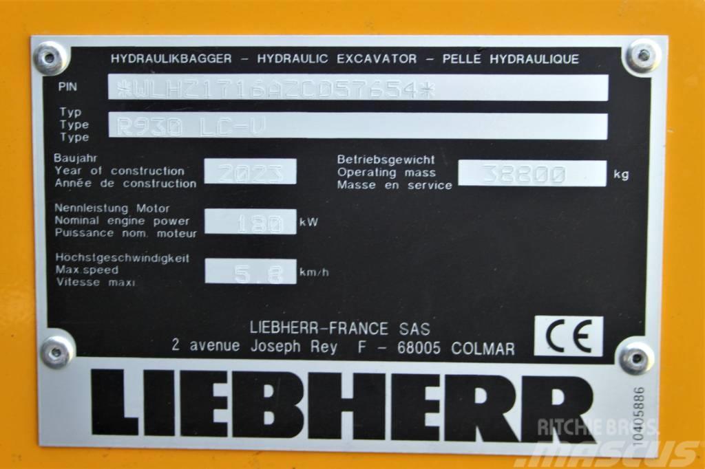 Liebherr R 930 LC-V Beltegraver