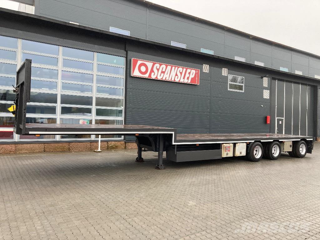 Istrail 3 akslet Jumbo Flatbed/Dropside semi-trailers