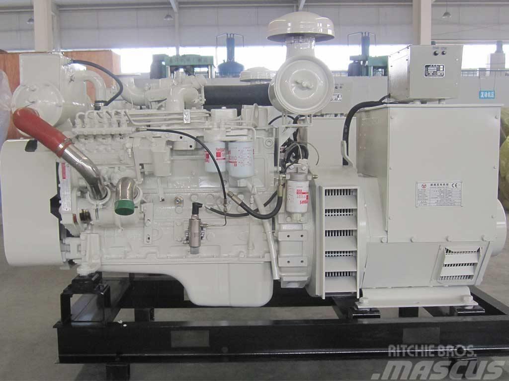 Cummins 6BT5.9-GM100 100kw boat diesel generator motor Marine motor enheter