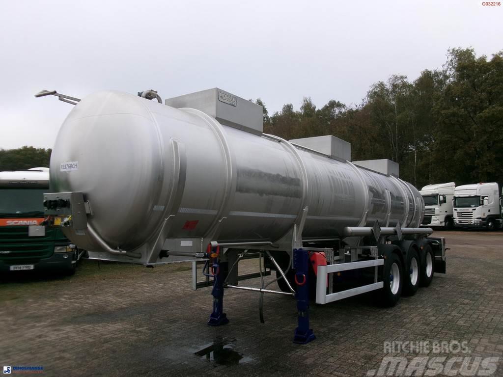  Parcisa Chemical tank inox L4BH 21.2 m3 / 1 comp + Tanksemi