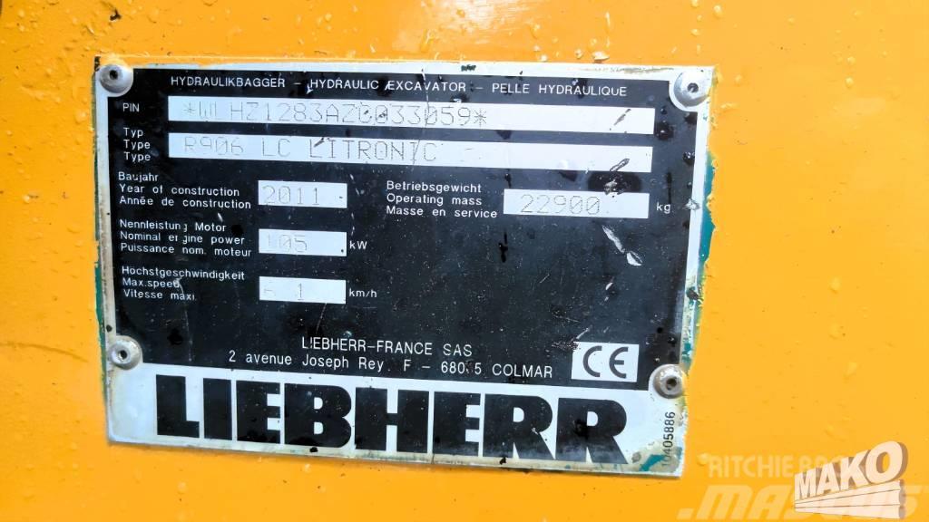 Liebherr R 906 LC Beltegraver