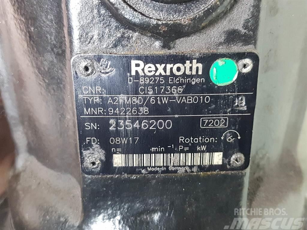 Manitou 160ATJ-CI517366-Rexroth A2FM80/61W-Drive motor Hydraulikk