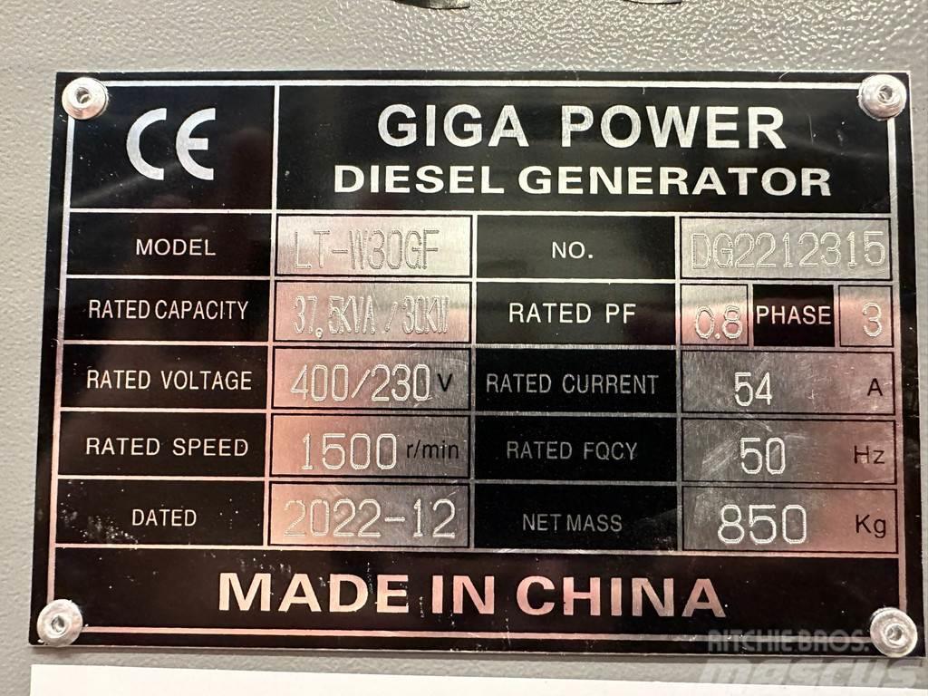  Giga power 37.5 KVA Silent generator set - LT-W30G Andre Generatorer